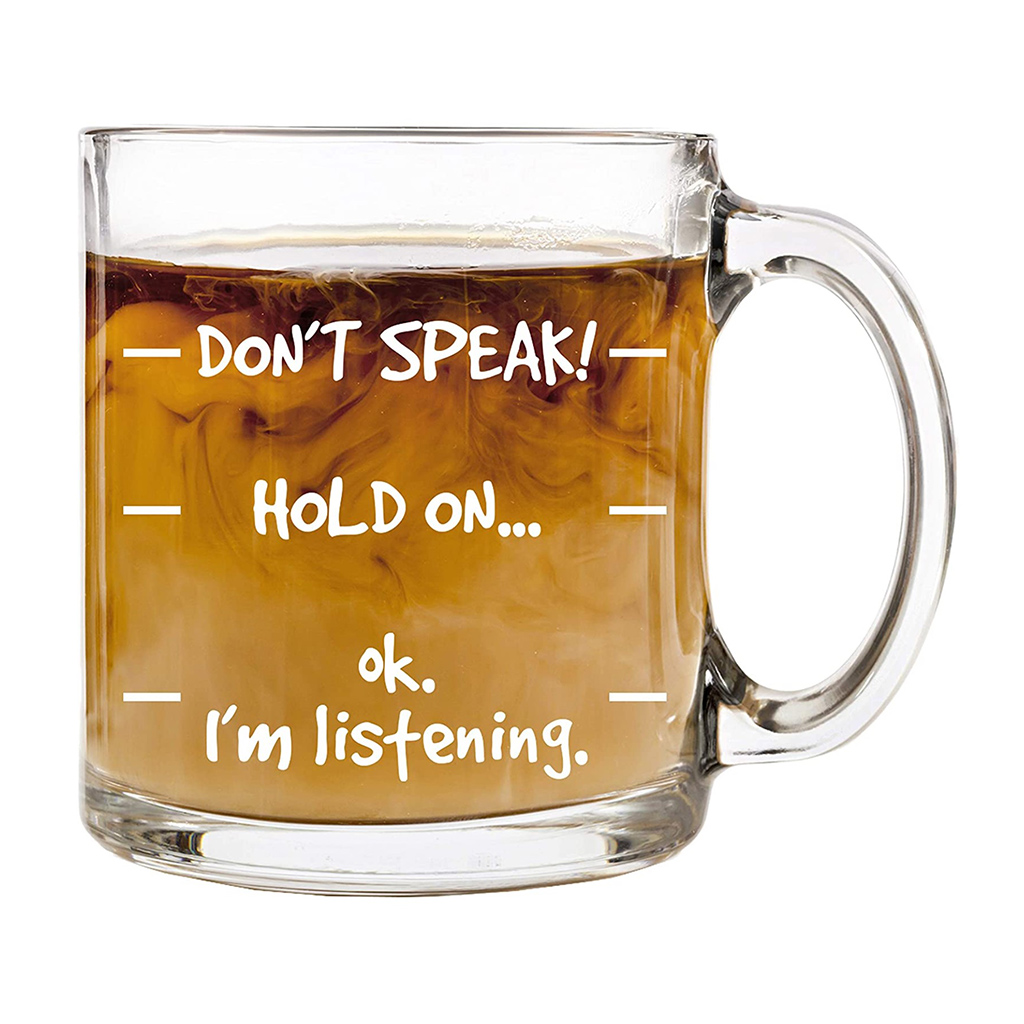 "Don't Speak!" Novelty Coffee Mug Review My Honest Thoughts (+Is It